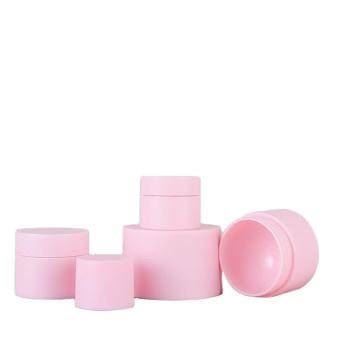 Factory Wholesale 5g 15g 30g 50g Empty Cream Jar Cosmetic Pink color